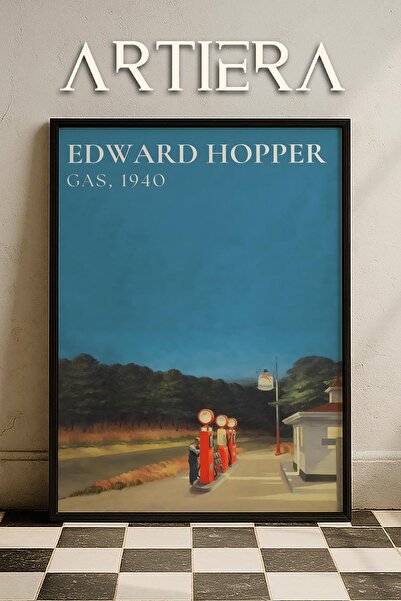 HİGUERA Edward Hopper 1882 - 1967 Μοντέρνα Πίνακας Τέχνης Πραγματισμού Φυσικό...