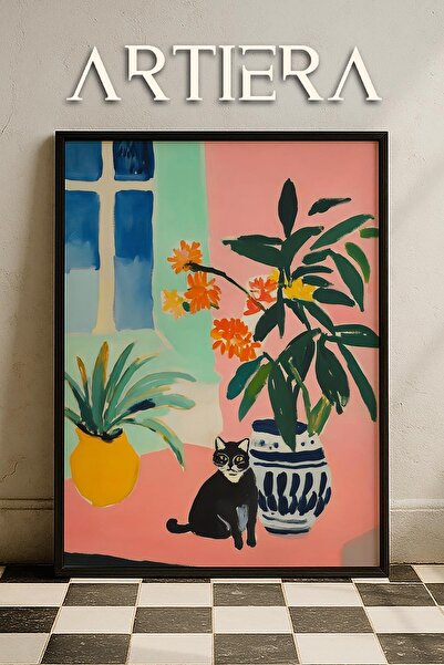 HİGUERA Henri Matisse (1869-1954) Εμπνευσμένη ελαιογραφία σε στυλ μοντέρνας ε...