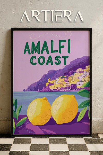 HİGUERA Λεμόνια - Μοντέρνο μεσογειακό ιταλικό στυλ Ξύλινο τραπέζι κουζίνας, Δ...