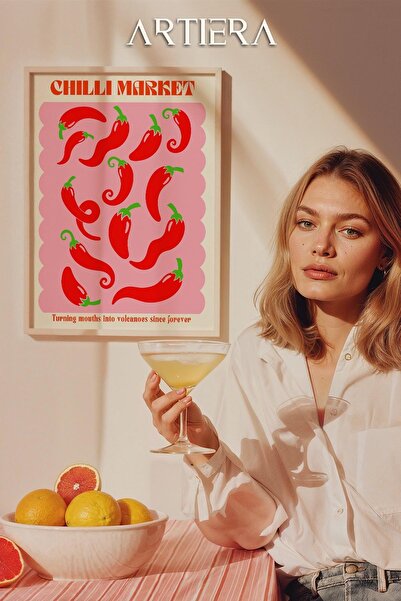 HİGUERA Λαχανικά - Μοντέρνο μεσογειακό ιταλικό στυλ Ξύλινο Πίνακας Κουζίνας, ...