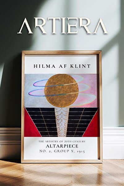 HİGUERA Hilma af Klint 1862-1944 Μοντέρνα Αφηρημένη Επιστημονική Τέχνη Πίνακα...