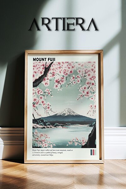 HİGUERA Mount Fuji – Μοντέρνα ιαπωνική τέχνη Τοπίο Εικονογράφηση Ζωγραφική το...