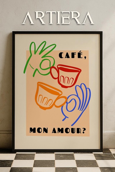 HİGUERA Καφέ - Μοντέρνο μεσογειακό ιταλικό στυλ Ξύλινο τραπέζι κουζίνας, Διακ...