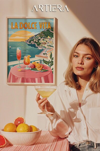 HİGUERA Dolce Vita Μοντέρνο Μεσογειακό Ιταλικό Στιλ Τραπέζι Κουζίνας με Ξύλιν...