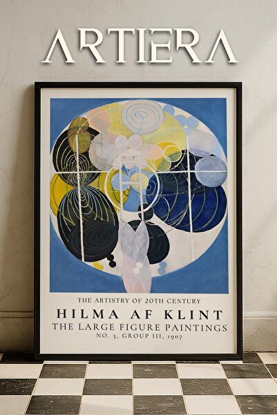 HİGUERA Hilma af Klint 1862-1944 Μοντέρνα Αφηρημένη Επιστημονική Τέχνη Πίνακα...
