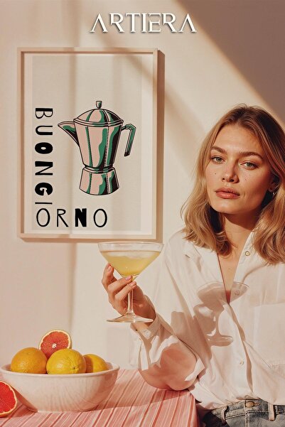 HİGUERA Καφέ - Μοντέρνο μεσογειακό ιταλικό στυλ Ξύλινο τραπέζι κουζίνας, Διακ...