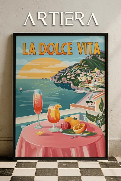 HİGUERA Dolce Vita Μοντέρνο Μεσογειακό Ιταλικό Στιλ Τραπέζι Κουζίνας με Ξύλιν...