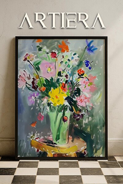 HİGUERA Henri Matisse (1869-1954) Εμπνευσμένη ελαιογραφία σε στυλ μοντέρνας φ...