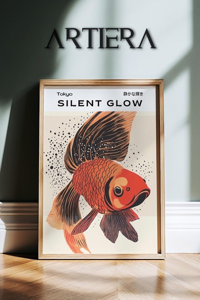 HİGUERA Artiera Premium Modern Japandi Art Special Series Ζωγραφική τοίχου με...