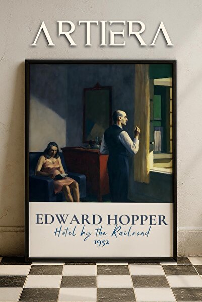 HİGUERA Edvard Hoper 1882 - 1967 Moderna realistička umetnička zidna slika sa...