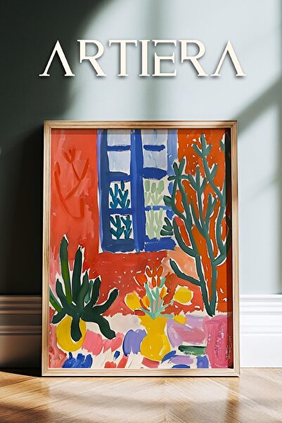 HİGUERA Henri Matisse (1869-1954) Εμπνευσμένη ελαιογραφία σε στυλ μοντέρνας φ...