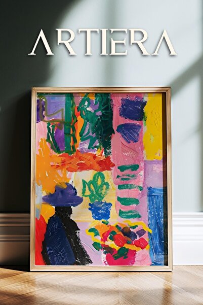 HİGUERA Henri Matisse (1869-1954) Εμπνευσμένη ελαιογραφία σε στυλ μοντέρνας φ...