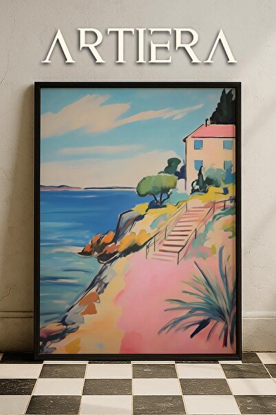 HİGUERA Henri Matisse (1869-1954) Εμπνευσμένη ελαιογραφία σε στυλ μοντέρνας φ...