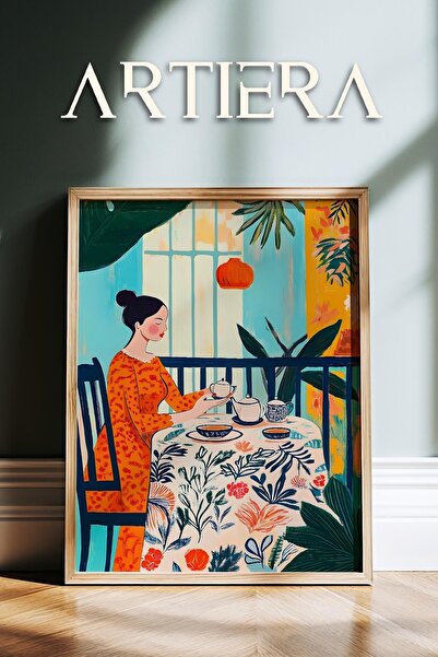 HİGUERA Henri Matisse (1869-1954) Εμπνευσμένη ελαιογραφία σε στυλ μοντέρνας φ...