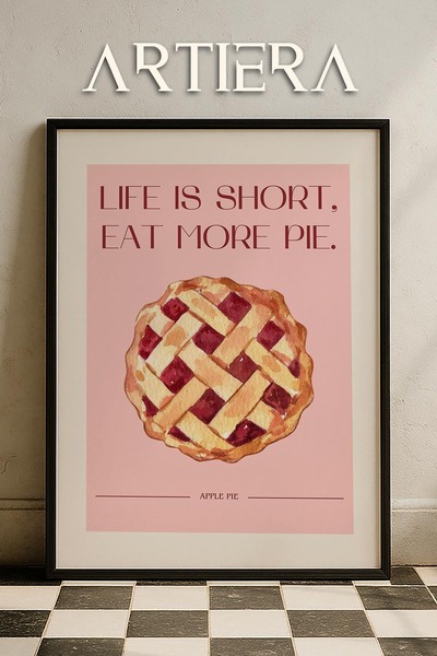 HİGUERA Τυπογραφία Μοντέρνα Μεσογειακή Ιταλική Ζωγραφική Κουζίνας με Ξύλινο Π...