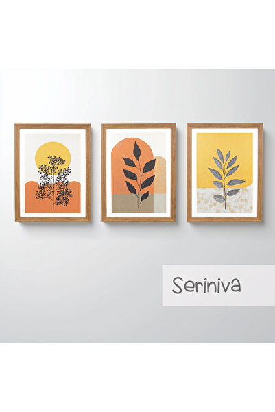 Ahsen resim çerçeve Uramljeni set slika od 3 dela - Dekoracija zidova, apstra...