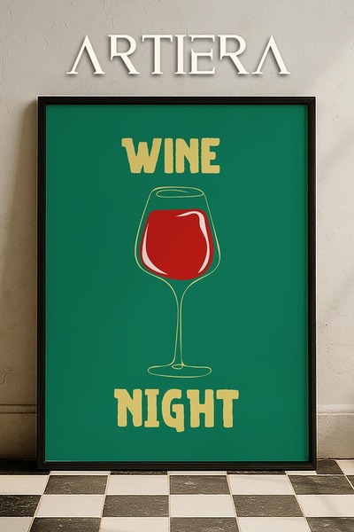 HİGUERA Τυπογραφία Μοντέρνα Μεσογειακή Ιταλική Ζωγραφική Κουζίνας με Ξύλινο Π...