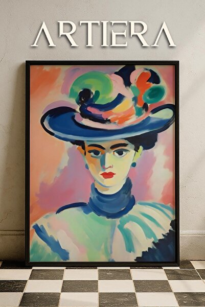 HİGUERA Henri Matisse (1869-1954) Εμπνευσμένη ελαιογραφία σε στυλ μοντέρνας φ...