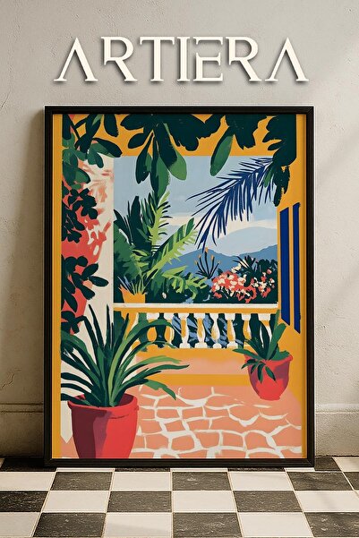 HİGUERA Henri Matisse (1869-1954) Εμπνευσμένη ελαιογραφία σε στυλ μοντέρνας φ...