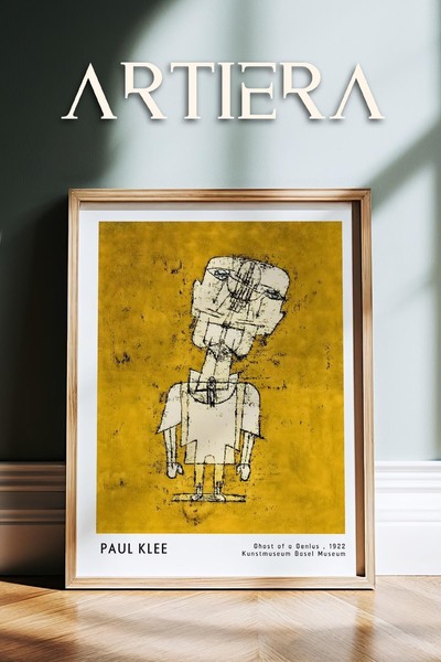 HİGUERA Paul Klee (1879-1940) Το φάντασμα ενός ζωγράφου 1922 Ακουαρέλα ζωγραφ...