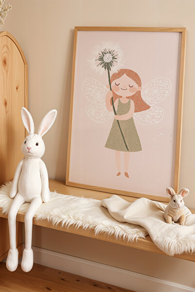 HİGUERA Pericik με λουλούδι ευχών - Πίνακας παιδικού δωματίου και βρεφικού δω...