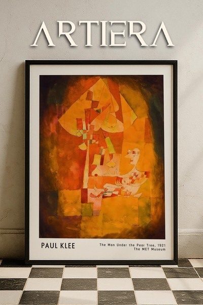 HİGUERA Paul Klee (1879-1940) Άνθρωπος κάτω από το ξύλο αχλαδιού 1921 Ακουαρέ...