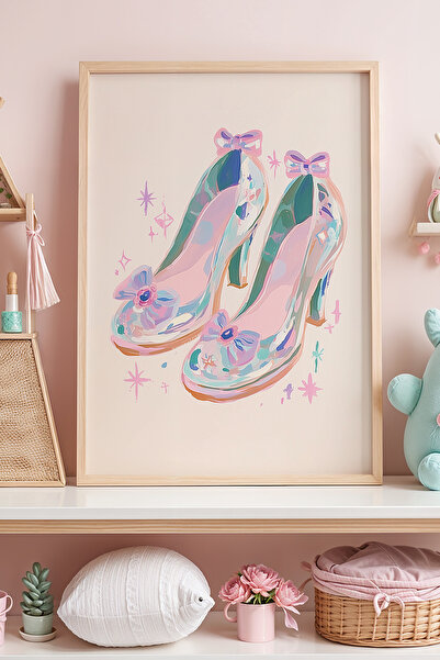HİGUERA Θέμα Princess - Fairy Tale Glass Shoes Παιδικό Δωμάτιο και Βρεφικό Δω...