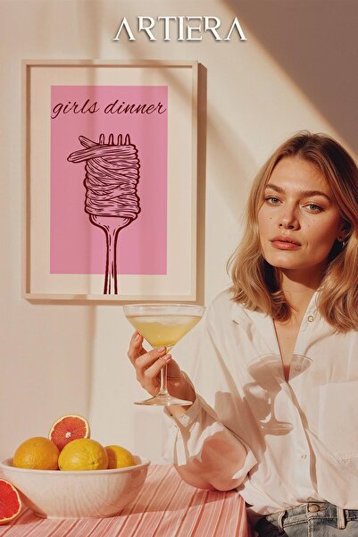 HİGUERA Τυπογραφία Μοντέρνα Μεσογειακή Ιταλική Ζωγραφική Κουζίνας με Ξύλινο Π...