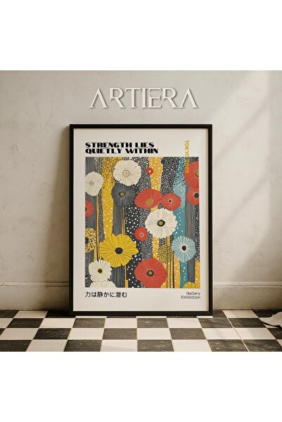 HİGUERA Artiera Premium Modern Japandi Art Special Series Ζωγραφική τοίχου με...