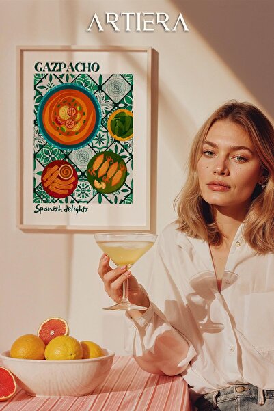 HİGUERA Μοντέρνα Τραπεζαρία - Τραπέζι κουζίνας με ξύλινο πλαίσιο μεσογειακού ...