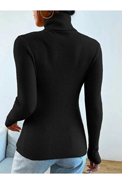 Sashaa Collection Women's Black Viscose Bodysuit