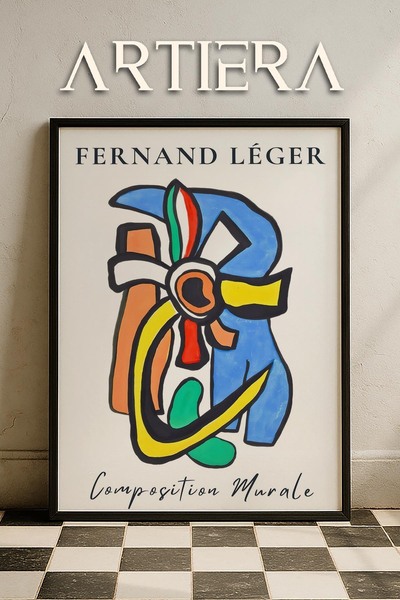 HİGUERA Fernand Leger 1881 - 1955 Μοντέρνος και Μοντέρνος Αφηρημένος Κουμπιστ...