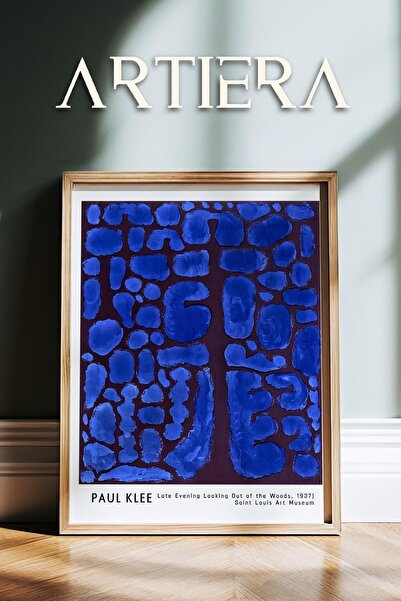 HİGUERA Paul Klee (1879-1940) Πέρασμα από το δάσος Βραδινή προβολή 1937 Ακουα...