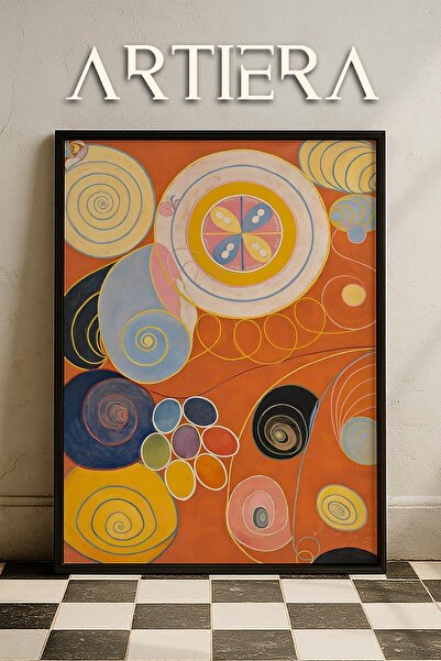 HİGUERA Hilma af Klint 1862-1944 Μοντέρνα Αφηρημένη Επιστημονική Τέχνη Πίνακα...