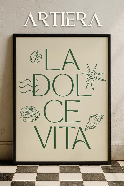 HİGUERA Dolce Vita Μοντέρνο Μεσογειακό Ιταλικό Στιλ Τραπέζι Κουζίνας με Ξύλιν...