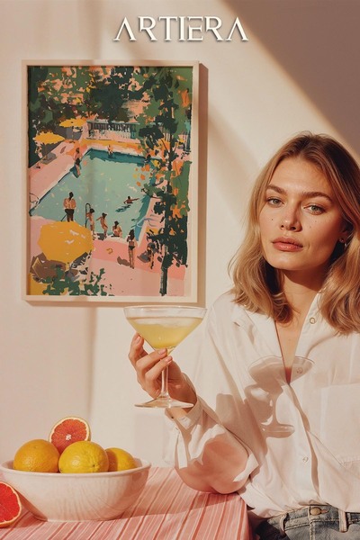 HİGUERA Amalfi Μοντέρνο Μεσογειακό Ιταλικό Στιλ Ξύλινο Τραπέζι Κουζίνας, Διακ...