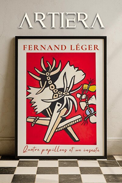 HİGUERA Fernand Leger 1881 - 1955 Μοντέρνος και Μοντέρνος Αφηρημένος Κουμπιστ...