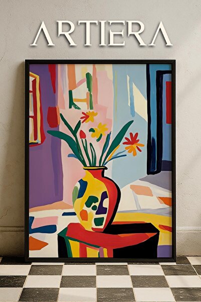 HİGUERA Henri Matisse (1869-1954) Εμπνευσμένη ελαιογραφία σε στυλ μοντέρνας φ...