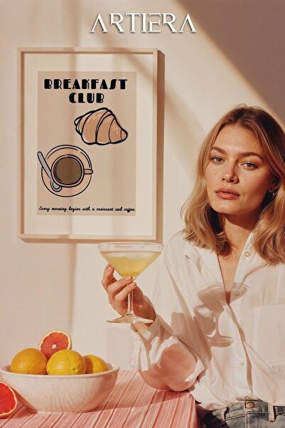 HİGUERA Καφέ - Μοντέρνο μεσογειακό ιταλικό στυλ Ξύλινο τραπέζι κουζίνας, Διακ...