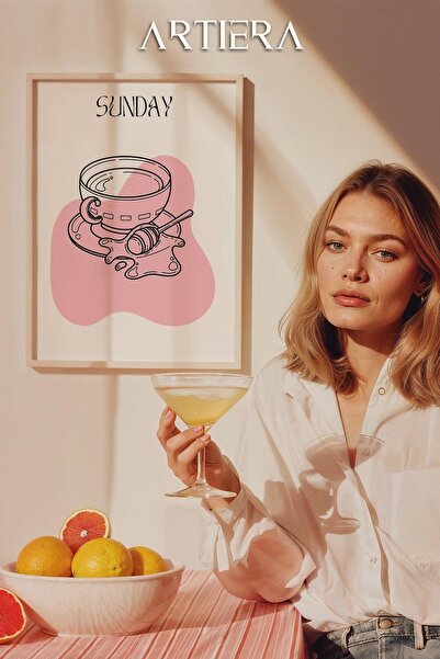 HİGUERA Τσάι - Μοντέρνο μεσογειακό ιταλικό στυλ Ξύλινο Τραπέζι Κουζίνας, Διακ...