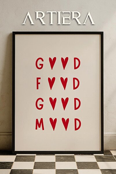 HİGUERA Τυπογραφία Μοντέρνα Μεσογειακή Ιταλική Ζωγραφική Κουζίνας με Ξύλινο Π...