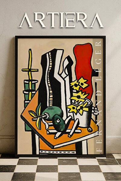 HİGUERA Fernand Leger 1881 - 1955 Μοντέρνος και Μοντέρνος Αφηρημένος Κουμπιστ...