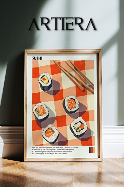 HİGUERA Σούσι – Μοντέρνα Ζαπανική Τέχνη Παραδοσιακή Γεύση Κουζίνας Πίνακας Το...