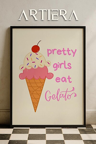 HİGUERA Τυπογραφία Μοντέρνα Μεσογειακή Ιταλική Ζωγραφική Κουζίνας με Ξύλινο Π...