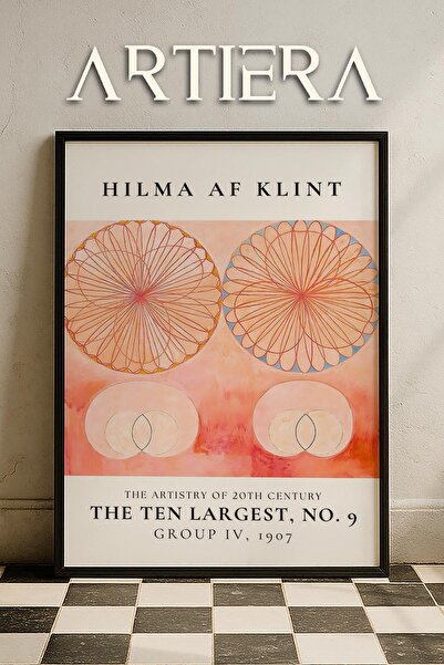 HİGUERA Hilma af Klint 1862-1944 Μοντέρνα Αφηρημένη Επιστημονική Τέχνη Πίνακα...