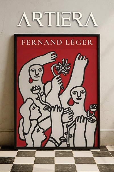 HİGUERA Fernand Leger 1881 - 1955 Μοντέρνος και Μοντέρνος Αφηρημένος Κουμπιστ...