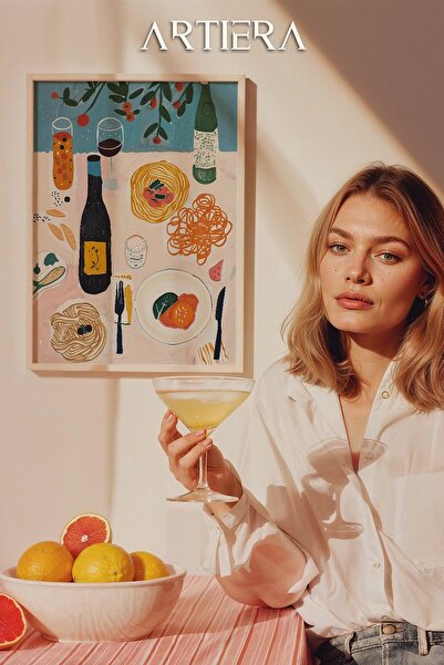 HİGUERA Μοντέρνα Τραπεζαρία - Τραπέζι κουζίνας με ξύλινο πλαίσιο μεσογειακού ...