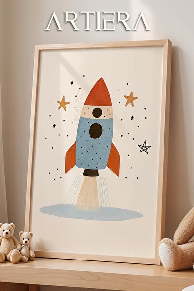 HİGUERA Διαστημικό διαστήματος Bohemian Minimalist Space Αγόρι Παιδικό Δωμάτι...