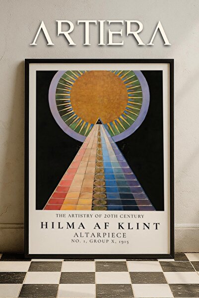 HİGUERA Hilma af Klint 1862-1944 Μοντέρνα Αφηρημένη Επιστημονική Τέχνη Πίνακα...
