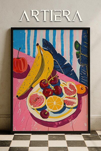 HİGUERA Fruits - Μεσογειακό ιταλικό στυλ Ξύλινο Πίνακας Κουζίνας, Διακόσμηση ...